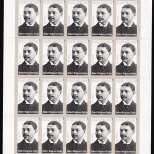 Scott #4958 Robert Robinson Taylor Black Heritage Sheet of 20 Stamps - MNH