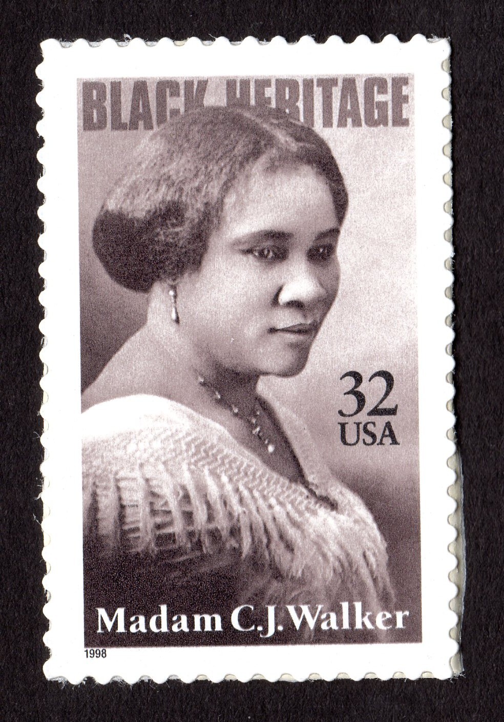 Scott #3181 Madam C. J. Walker (Black Heritage) Single Stamp - MNH