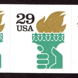 Scott #2531Ab Liberty Torch 3 Booklet Stamps - MNH
