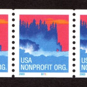 Scott #3775 (2003) Sea Coast (PNC5) Plate # Coil of 5 Stamps - Sealed P#B11