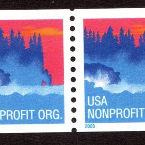 Scott #3775 (2003) Sea Coast (PNC5) Coil Pair of Stamps - MNH