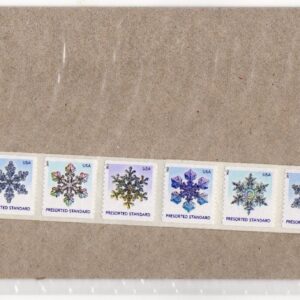 Scott #4812a Snowflakes Coil of 25 Stamps - Sealed