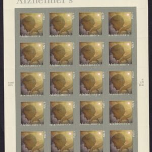 Scott #4358 Alzheimer's Sheet of 20 Stamps - MNH
