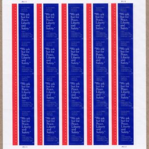 USPS First Continental Congress Full Sheet of 20 Forever Stamps