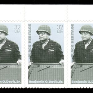 Scott #3121 General Benjamin O. Davis Plate Block of 5 Stamps - MNH Top