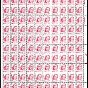Scott #2175 Red Cloud Sheet of 100 Stamps - MNH P#1 UR Dull Gum #7