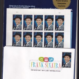 Scott #4265 FRANK SINATRA (New York) Sheet of 20 Stamps w/FDC - Sealed