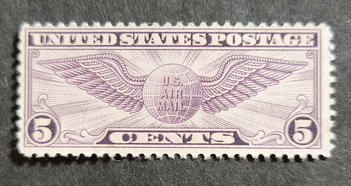 Scott #c16 Winged Globe Single Stamp - MH (#3)