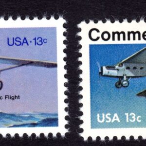 Scott #1684-1710 Commercial Aviation Lindbergh Flight Single Stamp - MNH