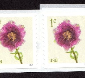 Scott #5902 Fringed Tulips Strip of 20 Coil Stamps - MNH