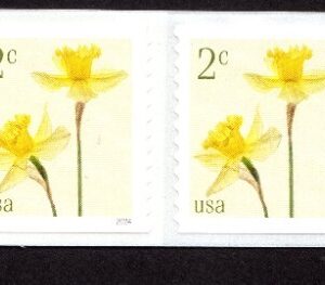 Scott #5903 Daffodils Strips of 20 Coil Stamps - MNH