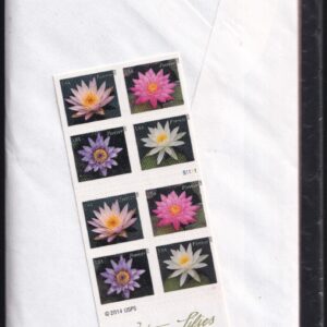 Scott #4967b Water Lilies Booklet of 20 Stamps & (4) FDC - Sealed