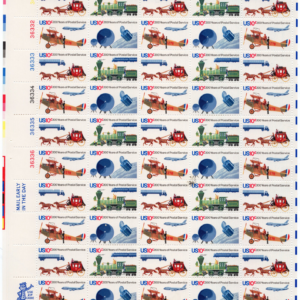 Scott #1575a (1572-75) Postal Service Bicentennial 10¢ Sheet of 50 Stamps - MNH