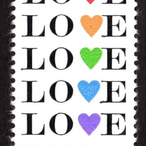 Scott #2072 Love Hearts Single Stamp - MNH