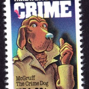 Scott #2102 McGruff CrimeDog "Take a Bite Out of Crime" Single Stamp - MNH