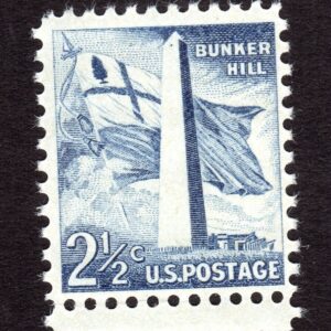 Scott #1034 Bunker Hill Single Stamp - MNH