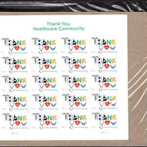 Scott #5947 Thank You Healthcare Sheet of 20 Forever Stamps - Sealed UV