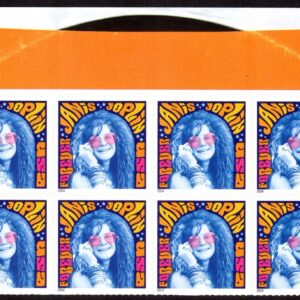 Scott #4916 Janis Joplin Half Sheet of 8 Forever Stamps - MNH Top