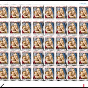 Scott #2514 Madonna (Mary, Antonello) Sheet of 50 Stamps - MNH P#6557-1 UL
