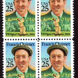 Scott #2377 Francis Ouimet Block of 4 Stamps - MNH