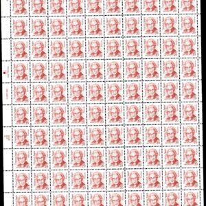 Scott #2179a Virginia Apgar Sheet of 100 Stamps - MNH P#B3 Left (2 Plate #)