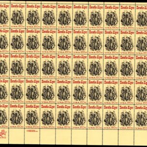 Scott #2010 Horatio Alger Plate Sheet of 50 Stamps - MNH P#1 LR