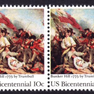 Scott #1564 Battle of Bunker Hill Pair of Stamps - MNH