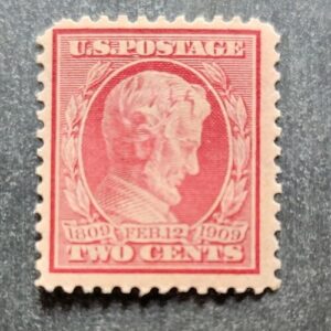 Scott #367 Abraham Lincoln Single Stamp - MNH PC#2