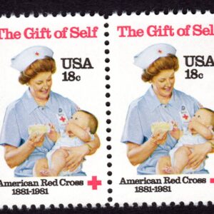 Scott #1910 Gift Of Self (Red Cross) Pair of Stamps - MNH