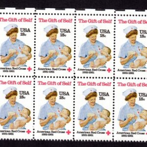 Scott #1910 Gift Of Self (Red Cross) Block of 20 Stamps - MNH