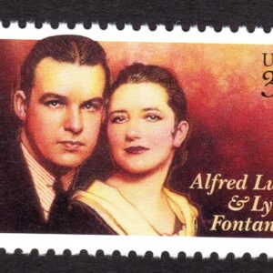 Scott #3287 Alfred Lunt & Lynn Fontanne Single Stamp - MNH