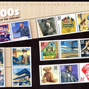 Scott #3182 32¢ 1900s Celebrate the Century Sheet of 15 Stamps - MNH Separated