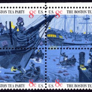 Scott #1483a (1480-83) Boston Tea Party Block of 4 Stamps - MNH