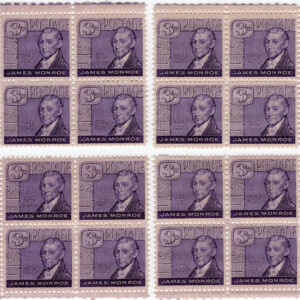 Scott #1105 James Monroe Matched Set of Plate Blocks of 4 Stamps - MNH P#25973