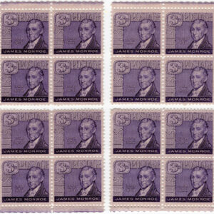Scott #1105 James Monroe Matched Set of Plate Blocks of 4 Stamps - MNH P#25974