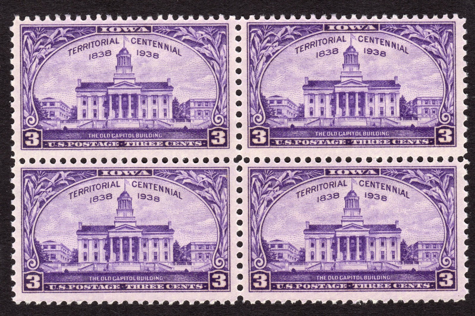 Scott #896 Idaho Block of 4 Stamps - MNH