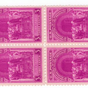 Scott #854 George Washington Office Oath Block of 4 Stamps - MNH