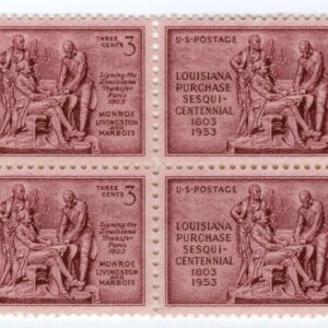 Scott #1020 Louisiana Purchase Block of 4 Stamps - MNH
