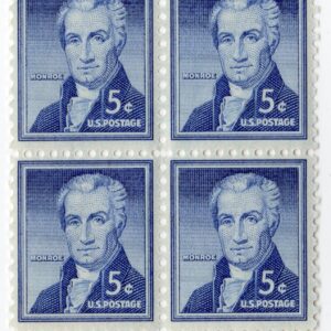 Scott #1038 James Monroe Block of 4 Stamps - MNH #1