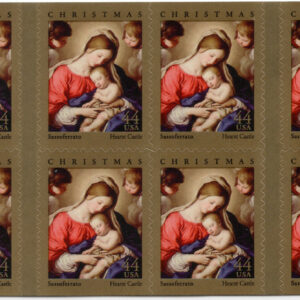 Scott #4424a Christmas Madonna (Sassoferrato) Booklet of 20 Stamps - MNH