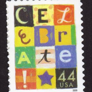 Scott #4407 Celebrate Block Letters Single Stamp - MNH