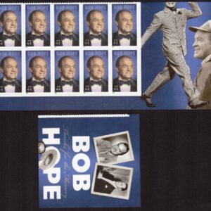 Scott #4406 Bob Hope Plate Block of 10 Stamps - MNH Bottom w/Title