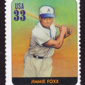 Scott #3408n Jimmie Foxx Single Stamp - MNH