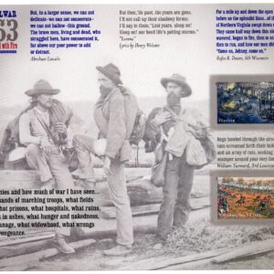 Scott #4788a (4787-4788) CIVIL WAR 1863 Forever Stamp Sheet of 12 Stamps - MNH
