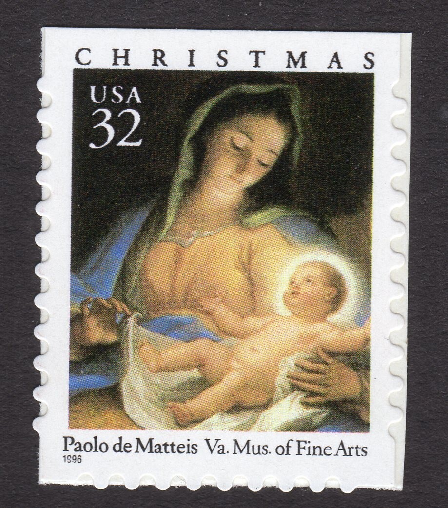 Scott #3112 32¢ Madonna (Matteis) Booklet Single Stamp - MNH
