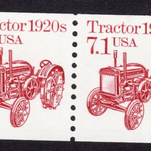 Scott #2127 Tractor Coil Pair of Stamps - MNH