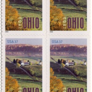 Scott #3773 Ohio Block of 4 Stamps - MNH