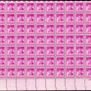 Scott #975 Will Rogers Sheet of 70 Stamps - MNH P#23943 LR