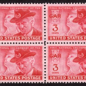 Scott #985 Grand Army of Republic Final Encampment Block of 4 Stamps - MNH