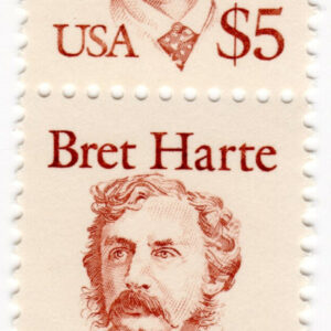 Scott #2196 Bret Harte (Writer, Poet) Pair of Stamps - MNH #1